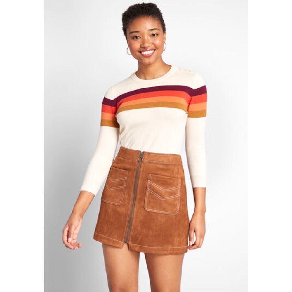 ModCloth Charter School pullover sweater LARGE
